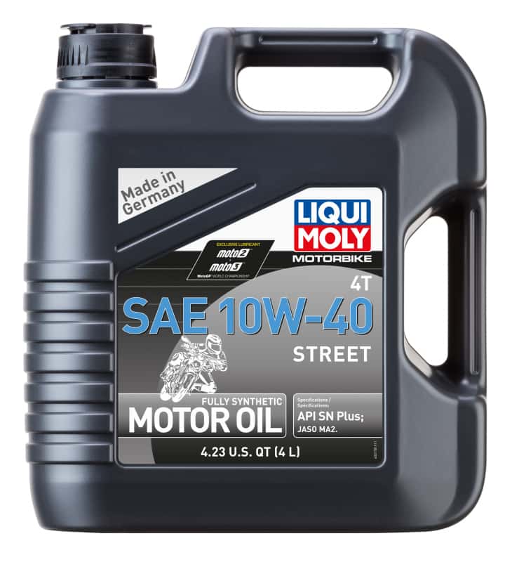 LIQUI MOLY — LIQUI MOLY 4L Motorbike 4T SAE 10W40 Street - view 1