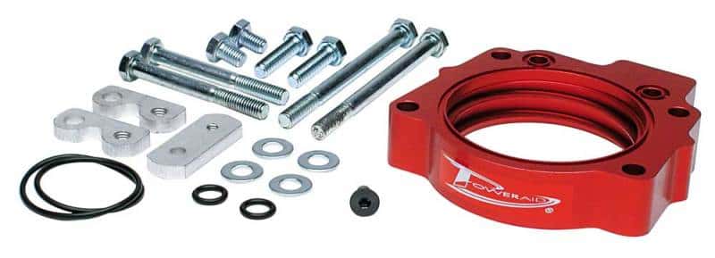 Airaid — Airaid 00-02 Toyota Tundra/Sequoia 4.7L / 98-02 Land Cruiser Lexus LX470 4.7L PowerAid TB Spacer
AIRAID Throttle Body
Throttle Body - view 1