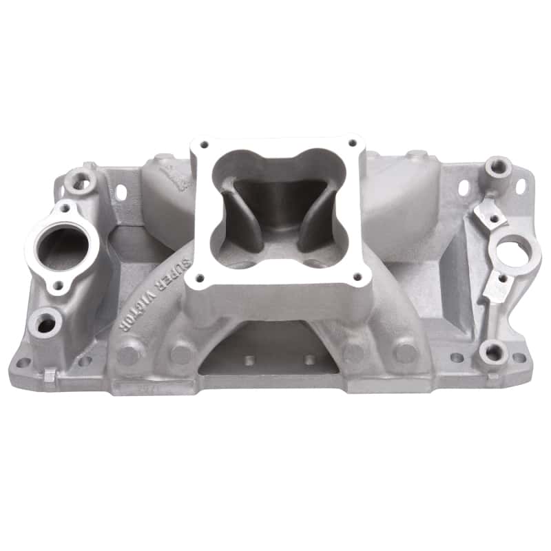 Edelbrock — Edelbrock Super Victor 4500 Raised Rnr Man
MANIFOLD-RACE - view 2