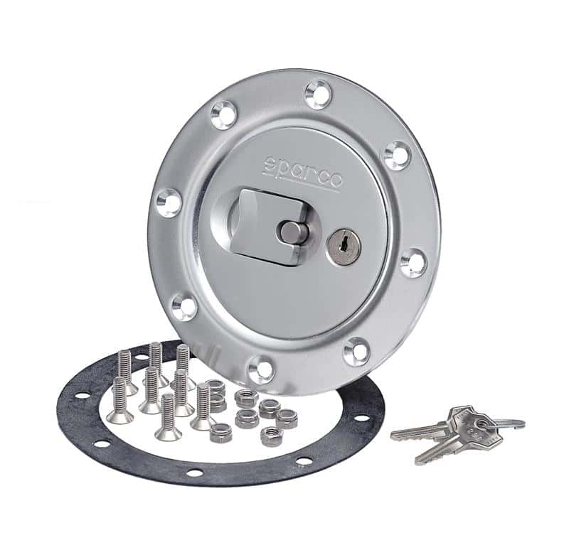 SPARCO — Sparco Fuel Cap Locking Brushed Alum - view 1