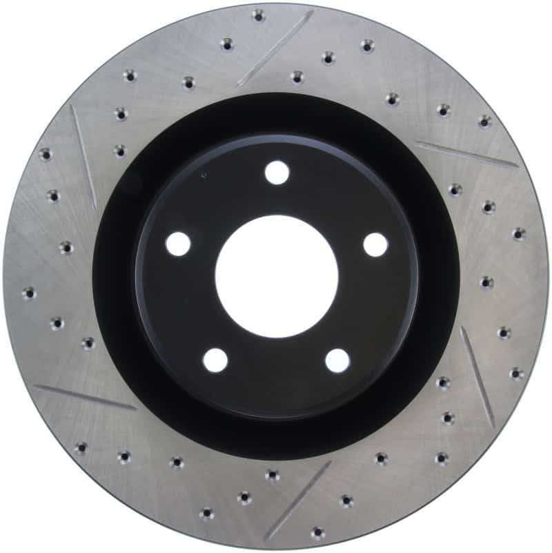 Stoptech — StopTech Power Slot 05-07 Cadillac XLR / 06-09 Chevy Corvette Front Right Drilled & Slotted Rotors
Slot/Drill Rotor - view 1