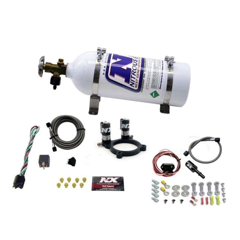 Nitrous Express — Nitrous Express Ford 3.5L/3.7L V6 Nitrous Plate Kit w/5lb Bottle
Injection System Kit
N2OSys - view 1