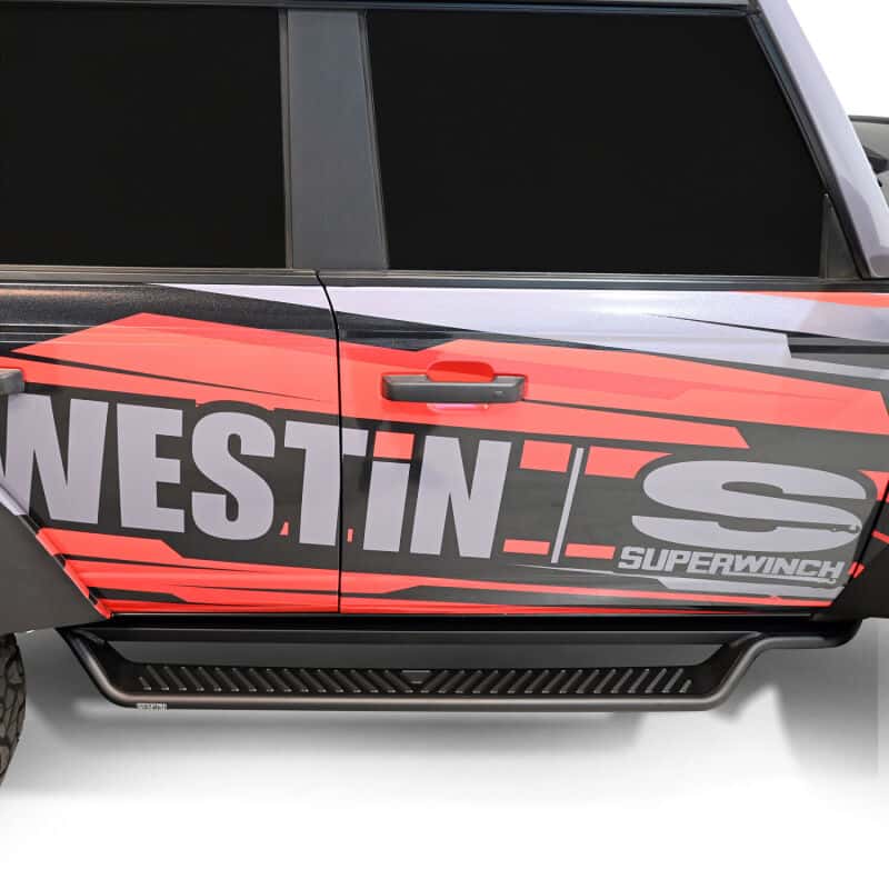 Westin — Westin 21-25 Ford Bronco 4dr (Excl. Sport) Outlaw Drop Running Boards - Tex. Blk
Running Boards - view 5