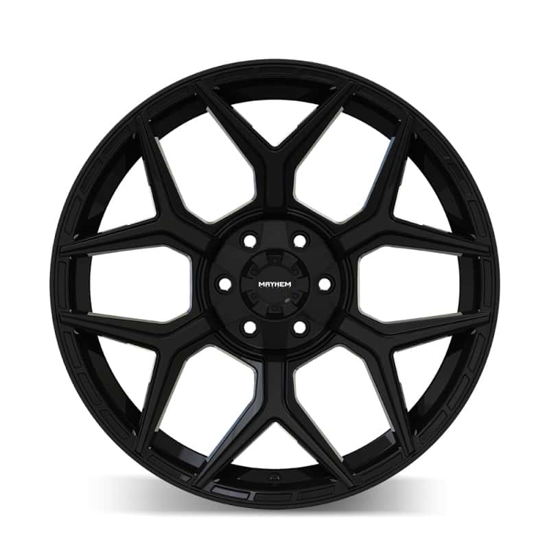Mayhem — Mayhem Vanquish 8119 20X9.5 / 5x127/5x139.7 / 0mm Offset / 78.1mm Hub - Gloss Black
MAYHEM 8119 - view 3