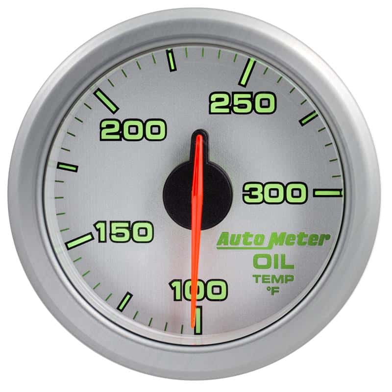 AutoMeter — Autometer Airdrive 2-1/6in Oil Temp Gauge 100-300 Degrees F - Silver
GA 2" OILT ARDRV SLV - view 4