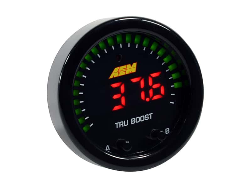 AEM — AEM X-Series Tru-Boost Controller Gauge w/ Boost Control Solenoid 80PSIg Internal MAP Sensor
X-Series Tru-BoostX
X-Series Tru-boost - view 3