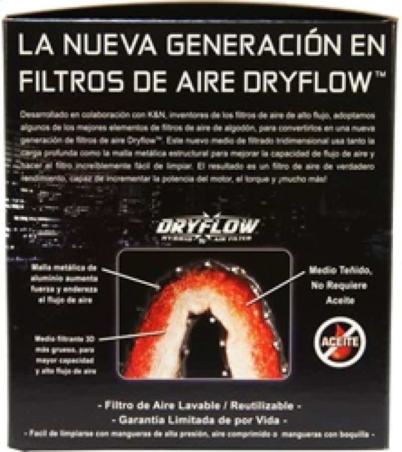 AEM Induction — AEM 3 in Short Neck 5 in Element Filter
AEM DryFlow Air Filt
Air Filter - view 10