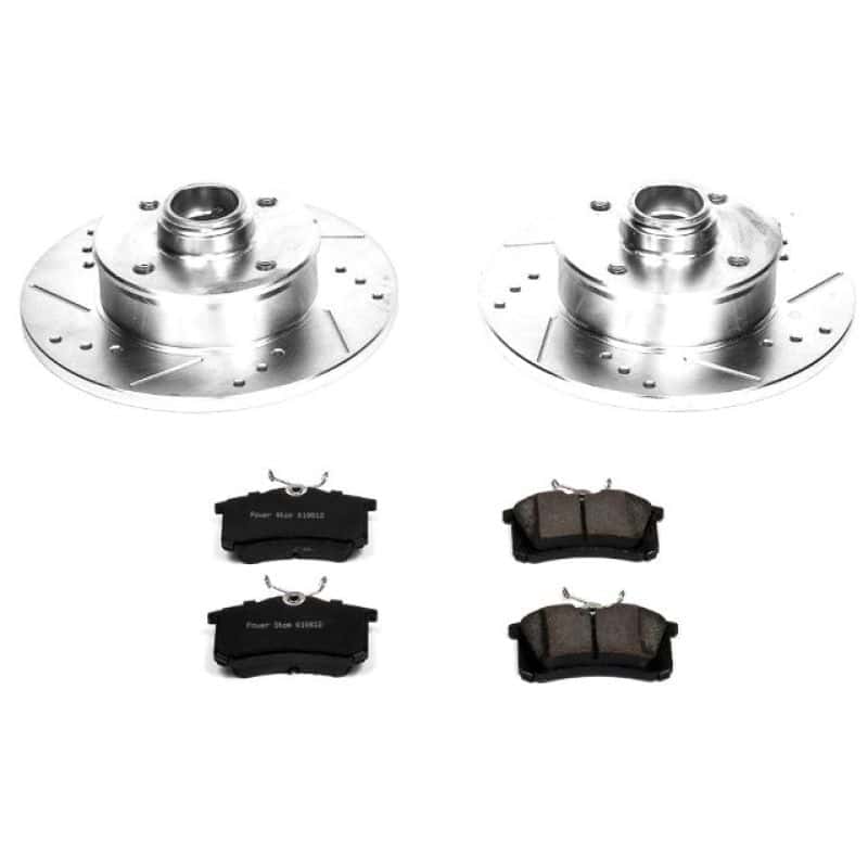 PowerStop — Power Stop 99-02 Volkswagen Cabrio Rear Z23 Evolution Sport Brake Kit - view 1