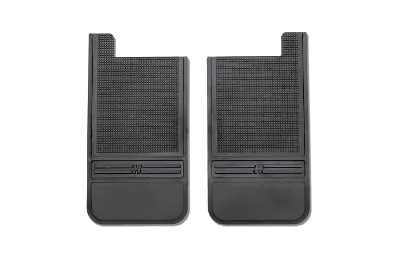 Husky Liners — Husky Liners Universal 12in Wide Black Rubber Rear Mud Flaps w/o Weight
Mud Flaps - view 2