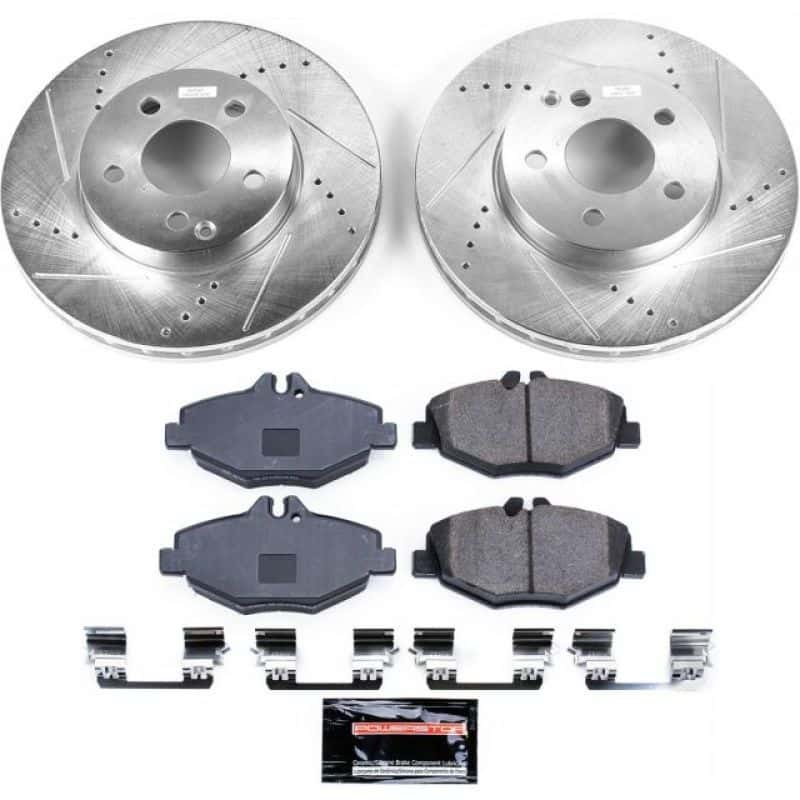 PowerStop — Power Stop 2006 Mercedes-Benz E320 Front Z23 Evolution Sport Brake Kit - view 1