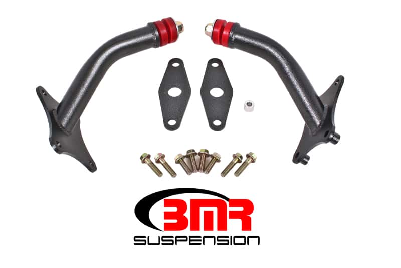 BMR Suspension — BMR 16-17 6th Gen Camaro Motor Mount Kit w/ Integrated Stands (Polyurethane) - Black Hammertone
Motor Mount Kit - view 1