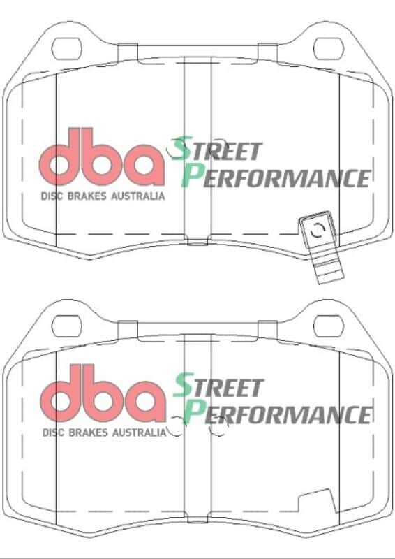 DBA — DBA 03-07 G35 w/ Brembo SP500 Front Brake Pads
Brake Pad - view 2