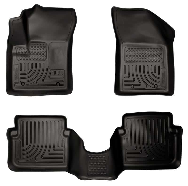 Husky Liners — Husky Liners 11-12 Dodge Avenger/Chrysler 200 WeatherBeater Combo Black Floor Liners
Floor Liners - view 2