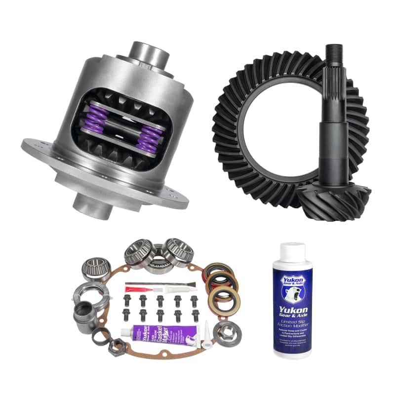Yukon Gear & Axle — Yukon Gear 64-72 Pontiac GTO Limited Slip & Re-Gear Kit 8.2in BOP 27 Spline 3.36 ratio
LSD & Re-Gear Kit
LSD/Re-Gear Kit - view 1