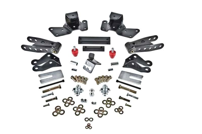 Belltech — Belltech SHACKLE AND HANGER KIT 97-00 C2500/3500 non dually 4inch
SHACKLE & HANGER KIT - view 1