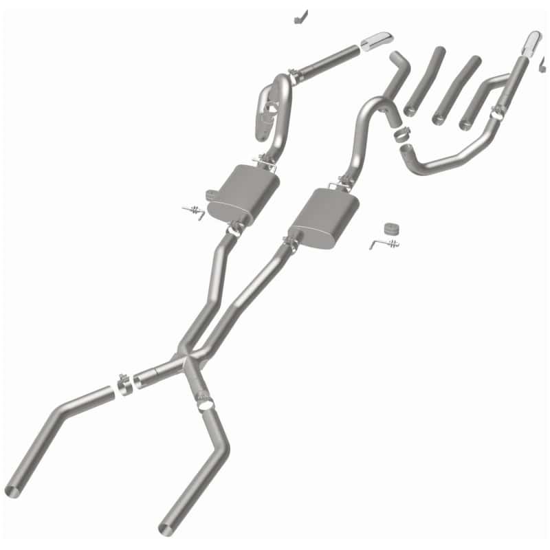 Magnaflow — MagnaFlow Sys C/B 64-67 GM A-Body
Crossmember-Back
Cat-Back - view 28