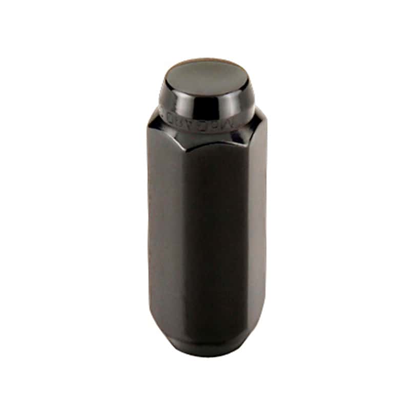 McGard — McGard Hex Lug Nut (Cone Seat) M14X2.0 / 13/16 Hex / 2.25in. Length (4-Pack) - Black - view 2