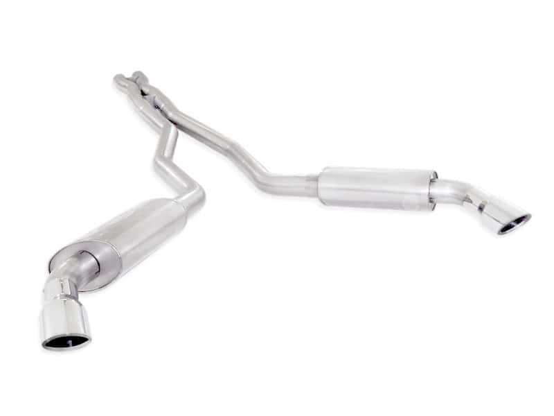 Stainless Works — Stainless Works 2010-15 Camaro 6.2L 3in Exhaust X-Pipe Chambered Turbo Mufflers Polished Tips
Exhaust System - view 2