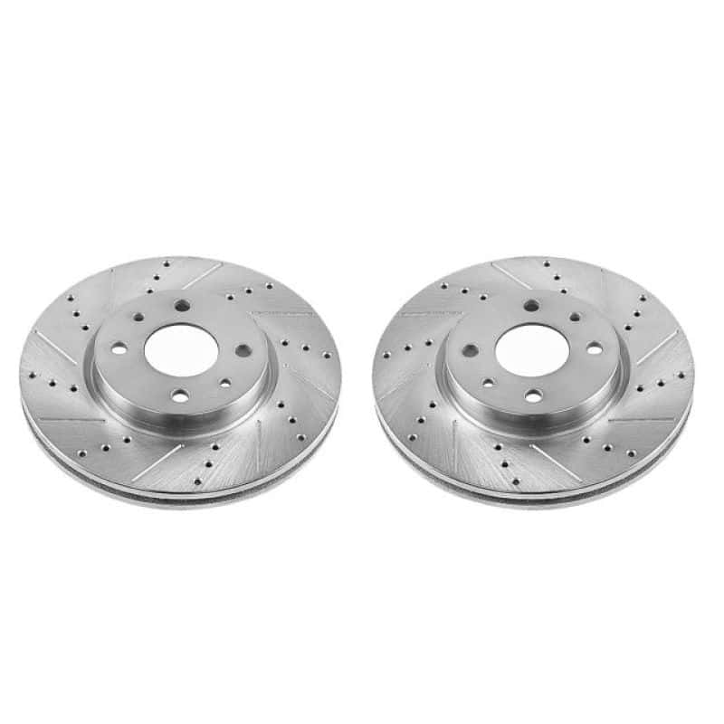 PowerStop — Power Stop 12-18 Fiat 500 Front Evolution Drilled & Slotted Rotors - Pair
PowerStop XPR - view 1