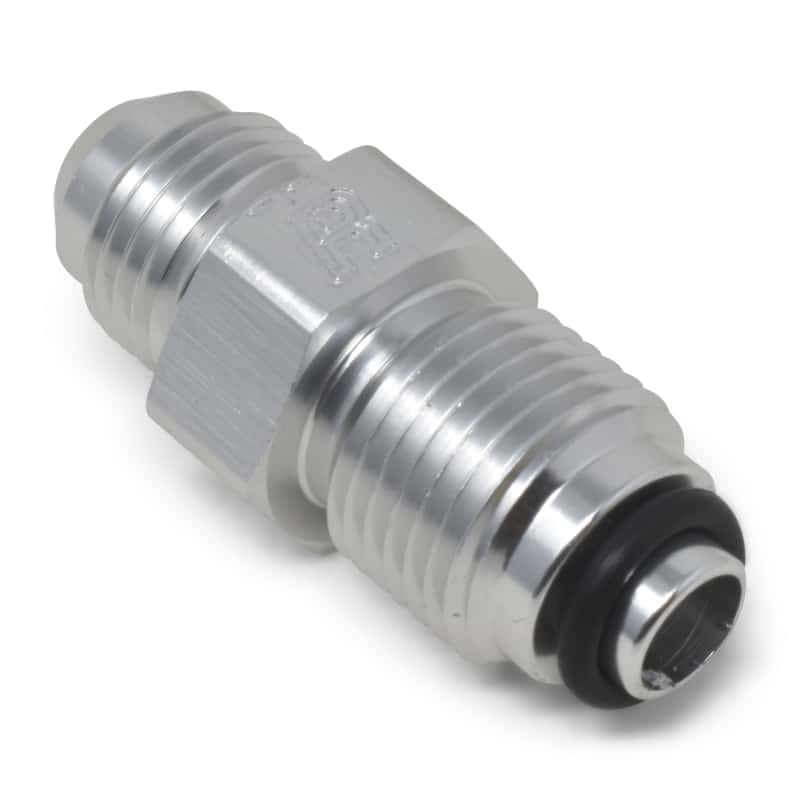 Russell — Russell Performance -6 AN (male to 11/16in-18 O-ring seal) Power Steering Adapter. Clear anodized
PwrStrgHoseAdpt - view 6
