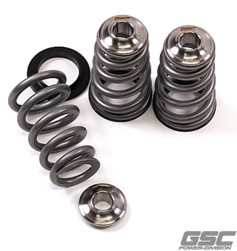 GSC Power Division — GSC P-D Nissan VQ35 High Pressure Conical Valve Spring Titanium Retainer and Spring Seat Kit - view 2