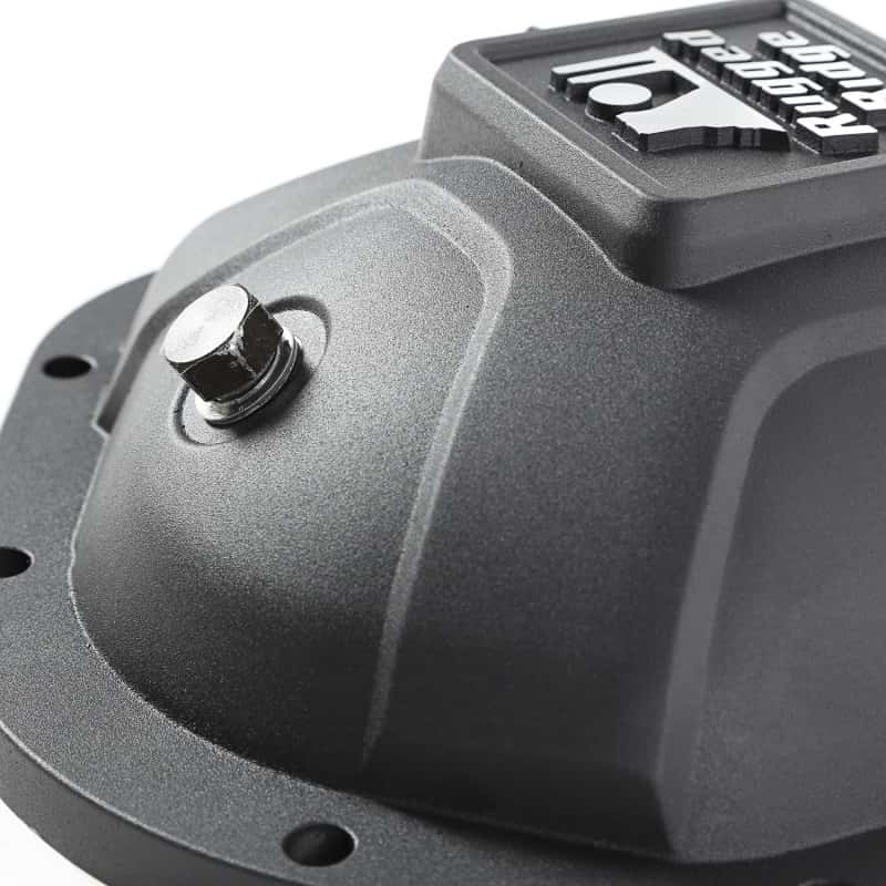Rugged Ridge — Rugged Ridge Boulder Aluminum Differential Cover Dana 44 Black
Differential Cover - view 5