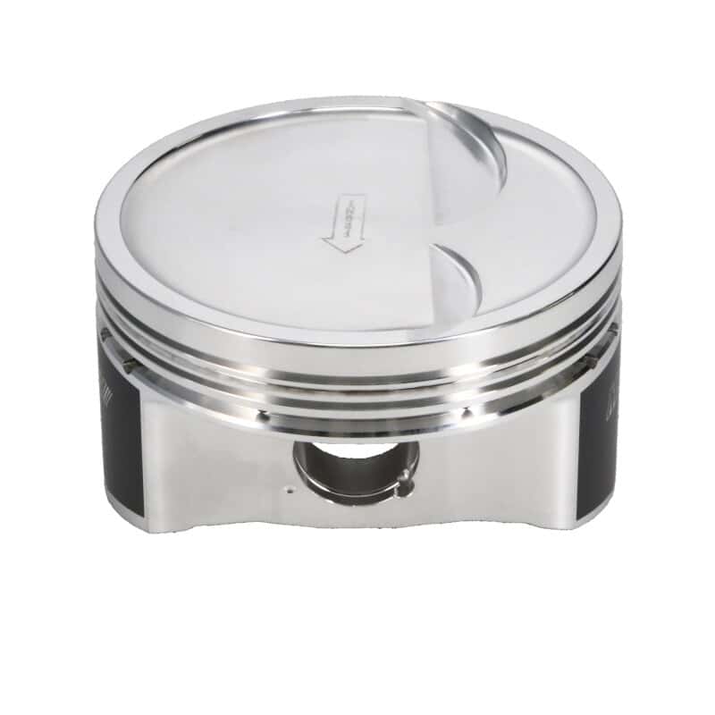 Manley Performance — Manley Small Block Chevy LS Series 4.030in Bore 1.304in CD -10cc Dish Platinum Series Pistons - E/D
Piston Set - view 4