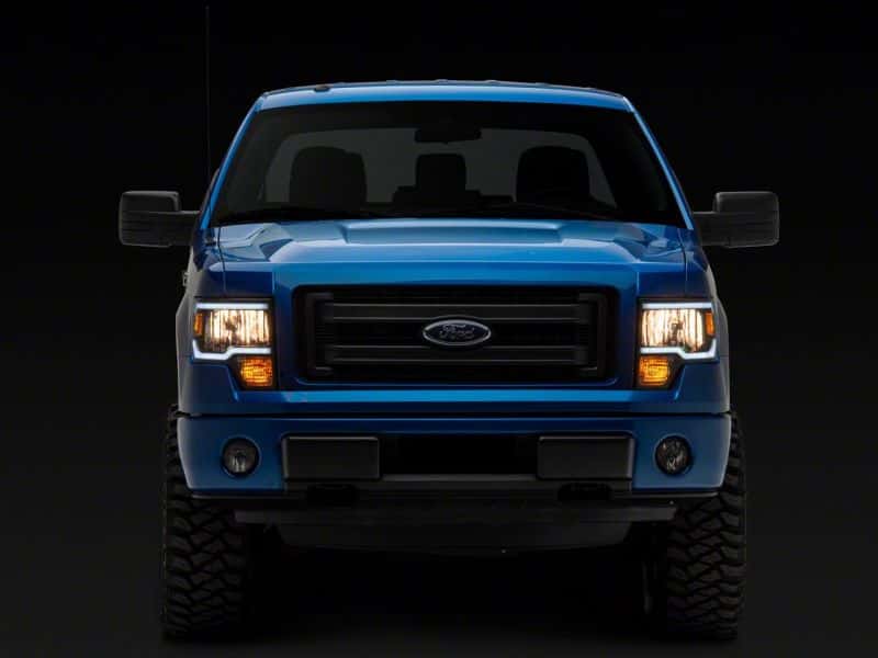 Raxiom — Raxiom 09-14 Ford F-150 Axial Series Headlight w/ SEQL LED Bar- Blk Housing (Clear Lens)
Headlights - view 10