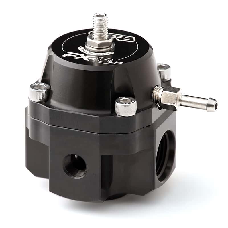 Go Fast Bits — GFB FX-D Low Pressure Fuel Regulator w/8AN Ports
FX-D LP Fuel Reg - view 2