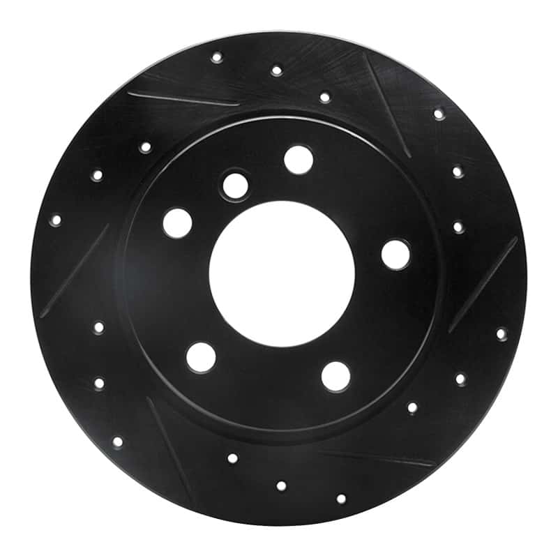 R1 Concepts — R1 03-06 BMW Z4 Rear Right Drilled & Slotted Black Brake Rotor
R1 Brake Rotor Drill - view 1