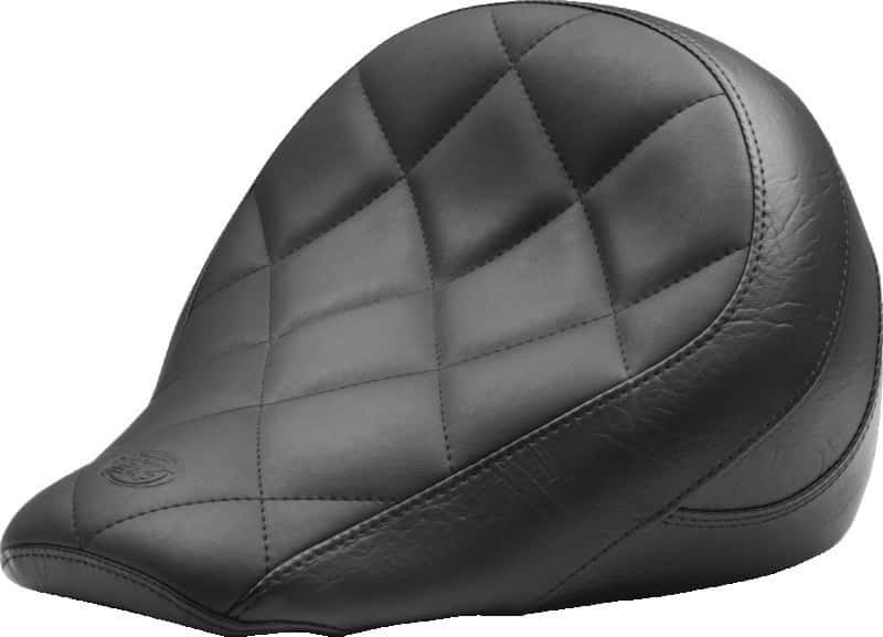 Mustang Motorcycle — Mustang 18-21 Harley Fat Boy Wide Tripper Passenger Seat - Brown - view 2