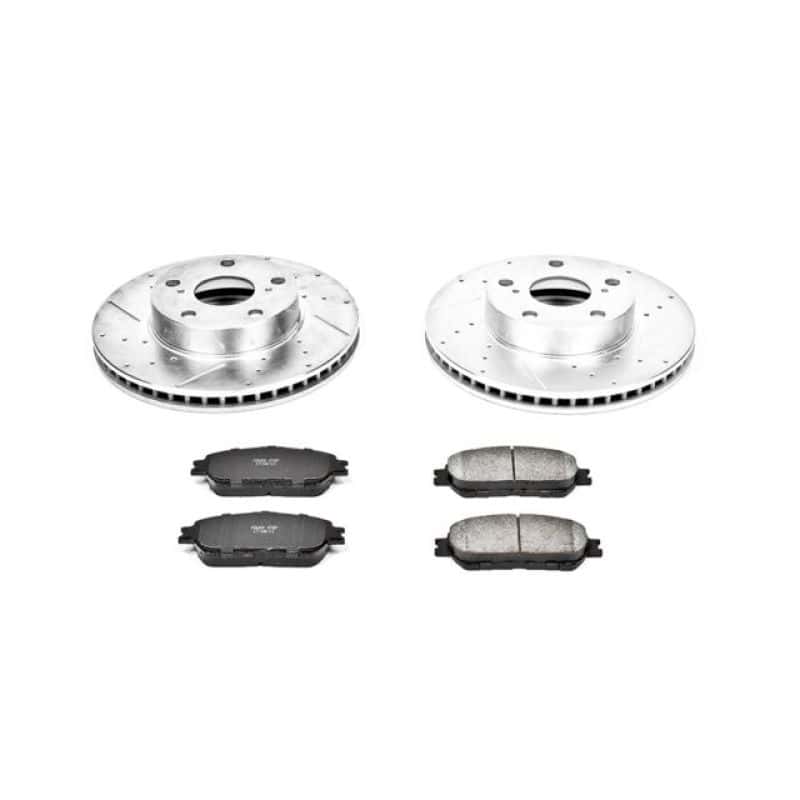 PowerStop — Power Stop 05-15 Toyota Tacoma Front Z23 Evolution Sport Brake Kit - view 1