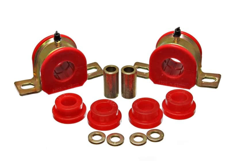 Energy Suspension — Energy Suspension 00-06 Tahoe/Yukon/Denali 2WD Red 28mm Rear Sway Bar Bushing Set
Sway Bar Bushing Kit - view 2