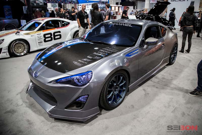 Seibon — Seibon 12-13 BRZ/FRS OEM Carbon Fiber Hood - view 5