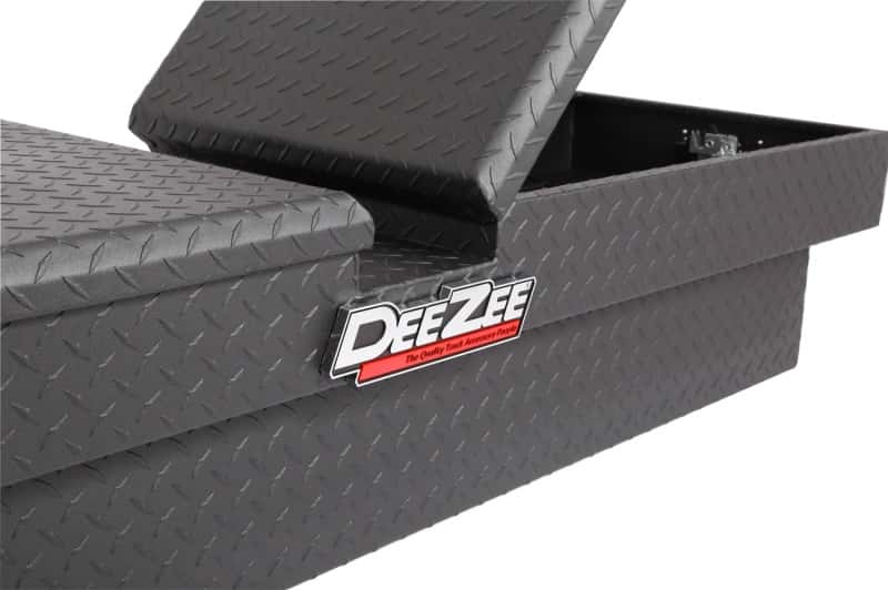Dee Zee — Dee Zee Universal Tool Box - Red Crossover - Double Black BT
ToolBxTrkBedRTR - view 3