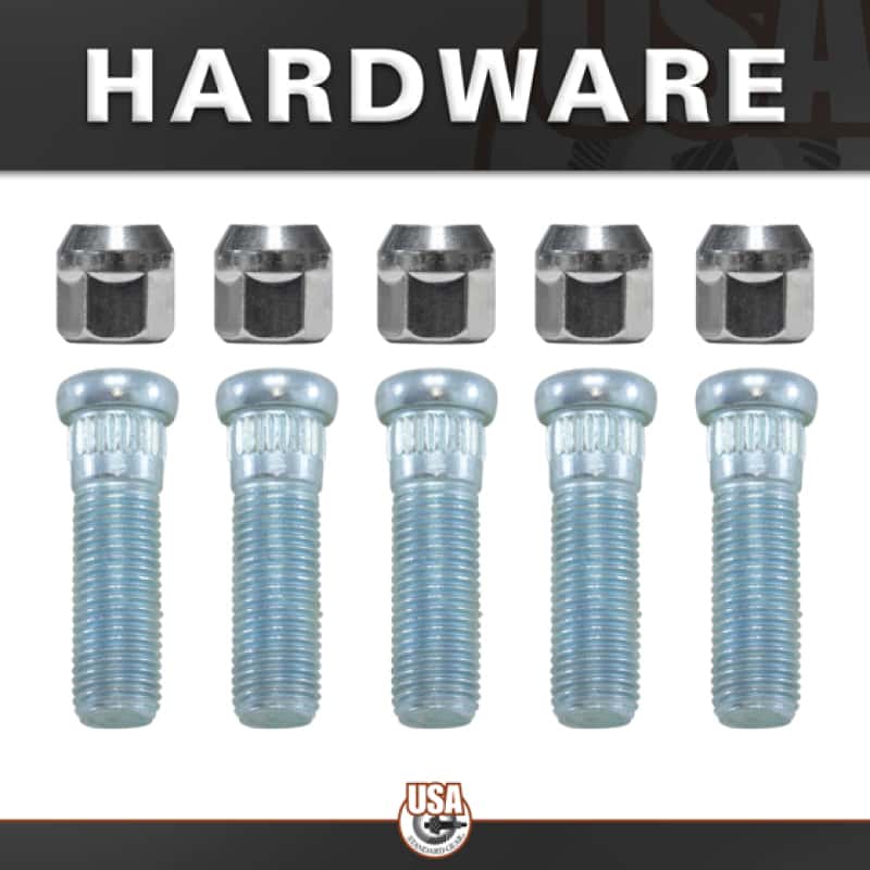 Yukon Gear & Axle — Yukon Gear & Axle 68-81 GM Replacement Rear Axle Kit 8.2in/8.5in Diff 28 Spline 30-1/8in Long
GM 8.2/8.5 Rear Kit - view 4
