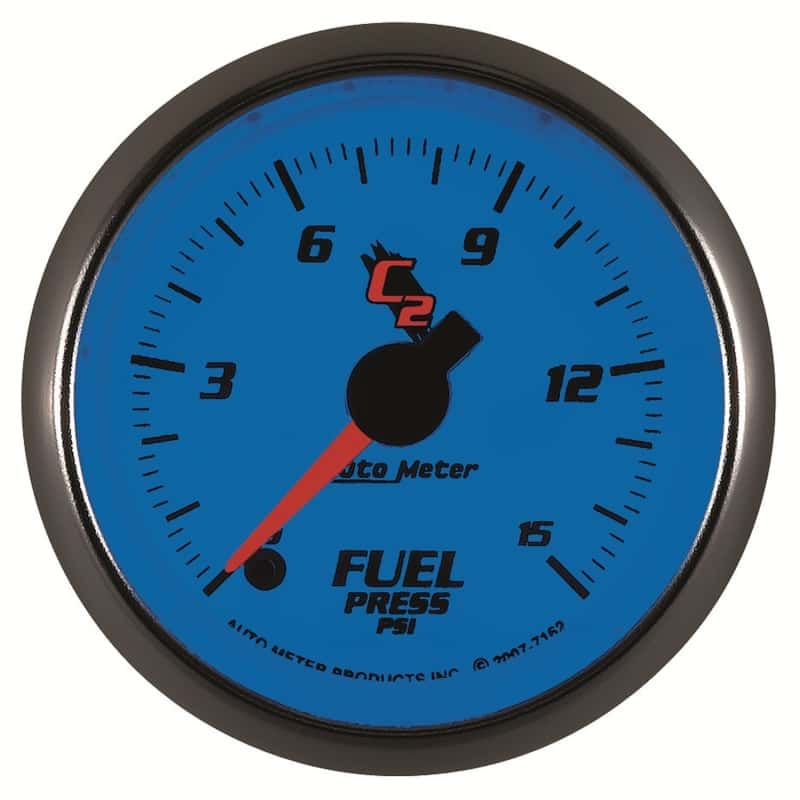 AutoMeter — AutoMeter Gauge Fuel Pressure 2-1/16in. 15PSI Digital Stepper Motor C2
GA 2" FUELP 15psi C2 - view 3