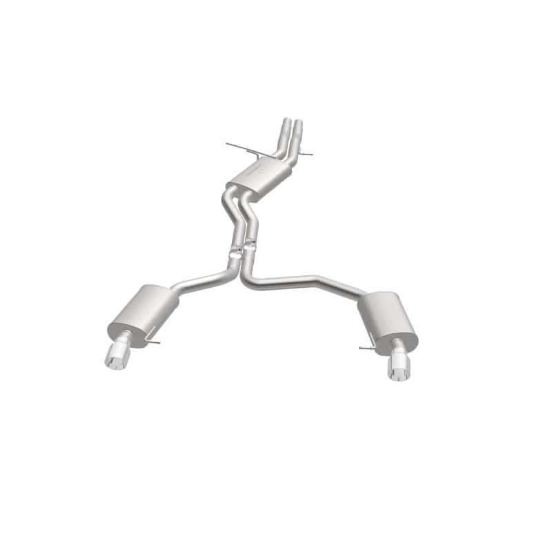 Magnaflow — MagnaFlow Sys C/B 12-15 Audi A6 / A7 3.0L V6 SS 2.5in Dual Split Rear Ext 4in Tips
Cat-Back - view 22