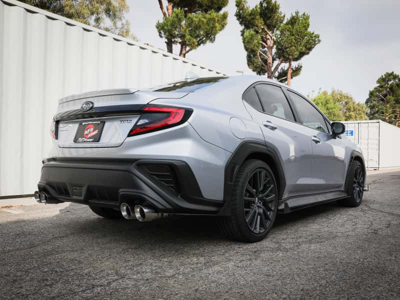 aFe — aFe POWER Takeda 3in to 2-1/2in 304 SS Cat-Back Exhaust w/ Polished Tips 22-23 Subaru WRX H4-2.4L(t)
Cat-Back Exhaust - view 3