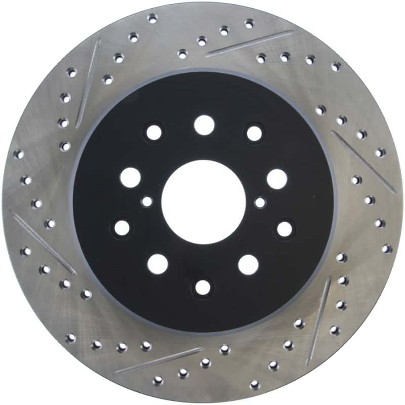 Stoptech — StopTech 5/93-98 Toyota Supra Right Rear Slotted & Drilled Rotor
Slot/Drill Rotor - view 1