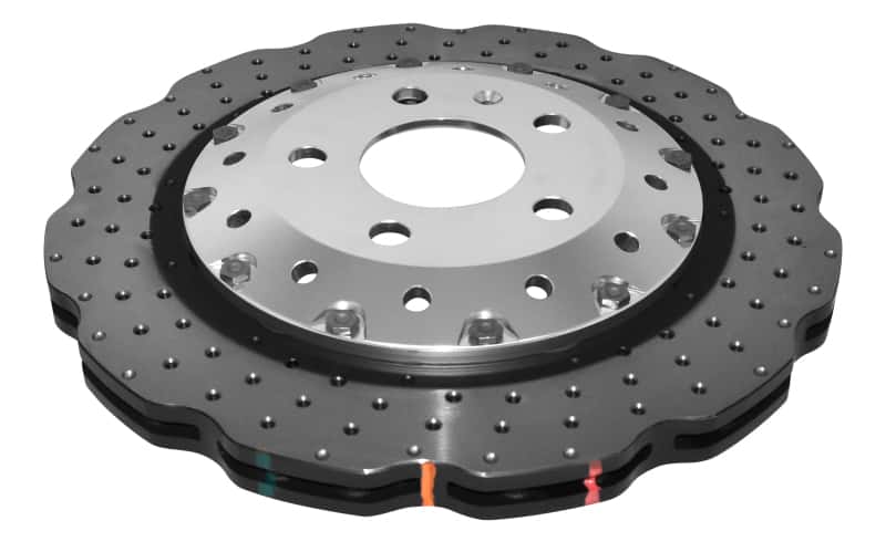 DBA — DBA 12-13 Volkswagen Golf R 2.0L Front 5000 Series Cross Drilled Rotor w/Silver Hat
Brake Rotor
Brake Disc - view 5