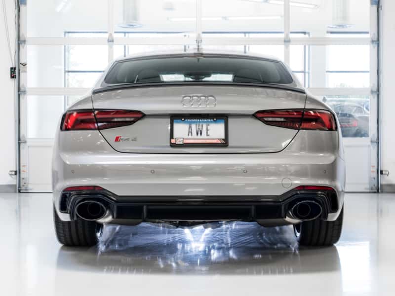 AWE Tuning — AWE Tuning Audi B9 RS 5 Sportback Touring Edition Exhaust-Non Resonated- Diamond Black RS Style Tips
Touring Exhaust - view 8