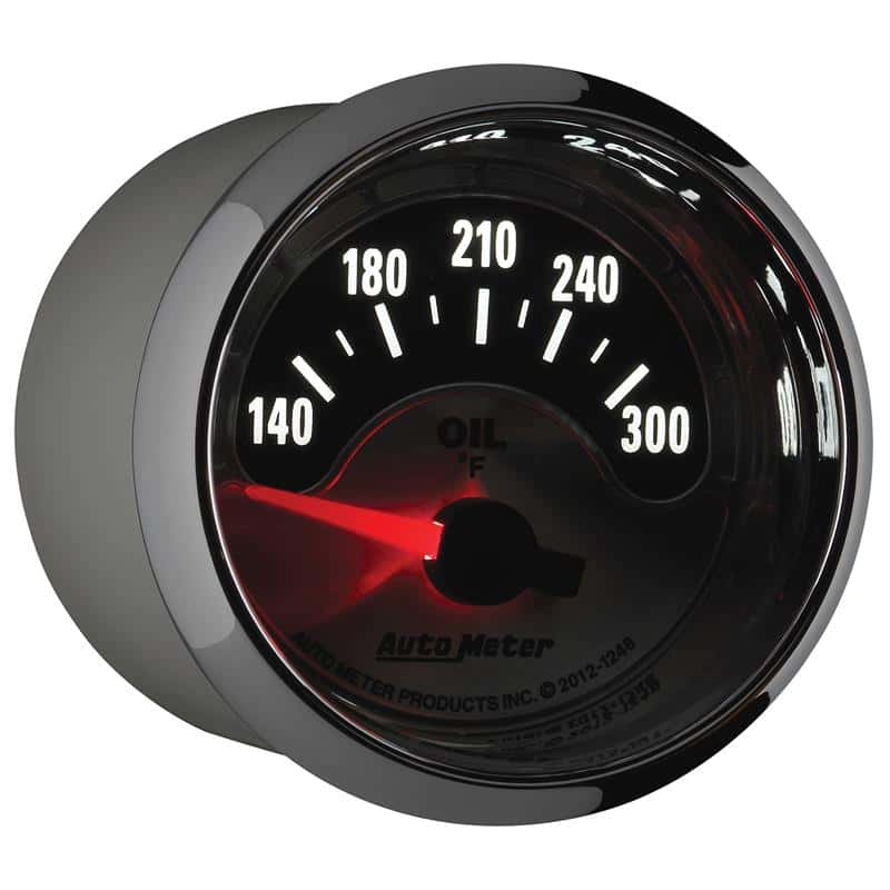 AutoMeter — Autometer American Muscle 2-1/16in Short Sweep Electric 140-300 Deg F Oil Temp Gauge
GA 2" OILT ELEC AM - view 7