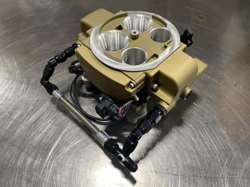 Fragola — Fragola 6AN Holly Sniper Q-Jet EFI Feed Line Kit - Stainless Hose - view 3