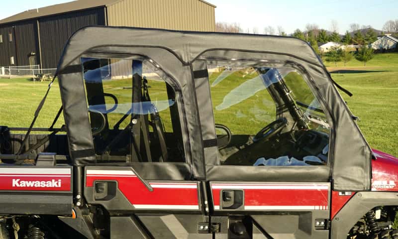Seizmik — Seizmik 15+ Kawasaki Mule PRO-DXT/FXT Soft Upper Door Kit - view 2