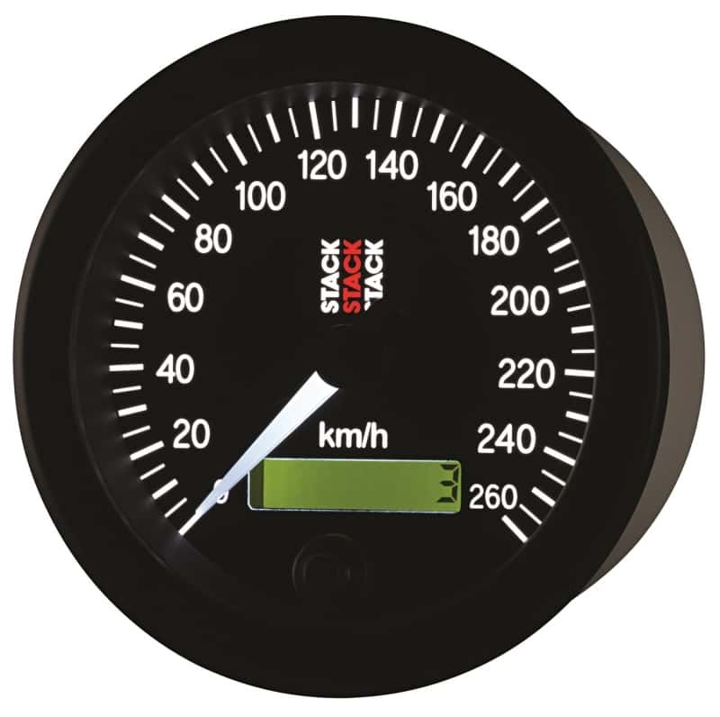 AutoMeter — Autometer Stack 88mm 0-260 KM/H Electronic Speedometer - Black
Spd Elec Blk 260km/h - view 3
