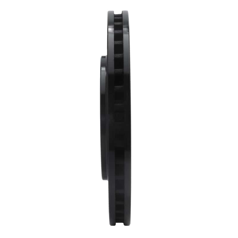 R1 Concepts — R1 08-16 Chrysler Town & Country Front Left Drilled & Slotted Black Brake Rotor
R1 Brake Rotor Drill - view 3
