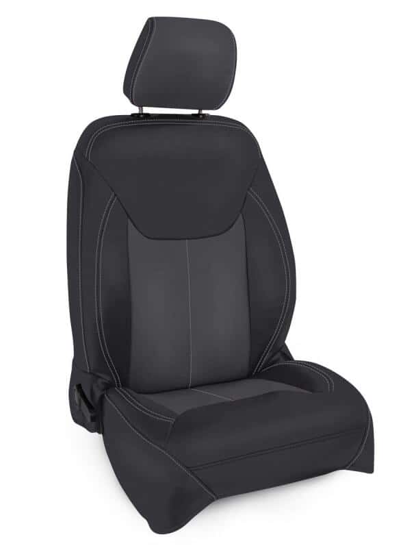 PRP Seats — PRP 13-18 Jeep Wrangler JK Front Seat Covers/2 door or 4 door (Pair) - Black/Grey
Seat Covers - view 2