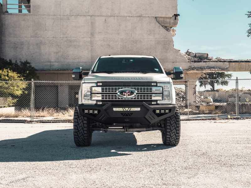 Road Armor — Road Armor 17-20 Ford F-250 SPARTAN Front Bumper Bolt-On Pre-Runner Guard - Tex Blk - view 6