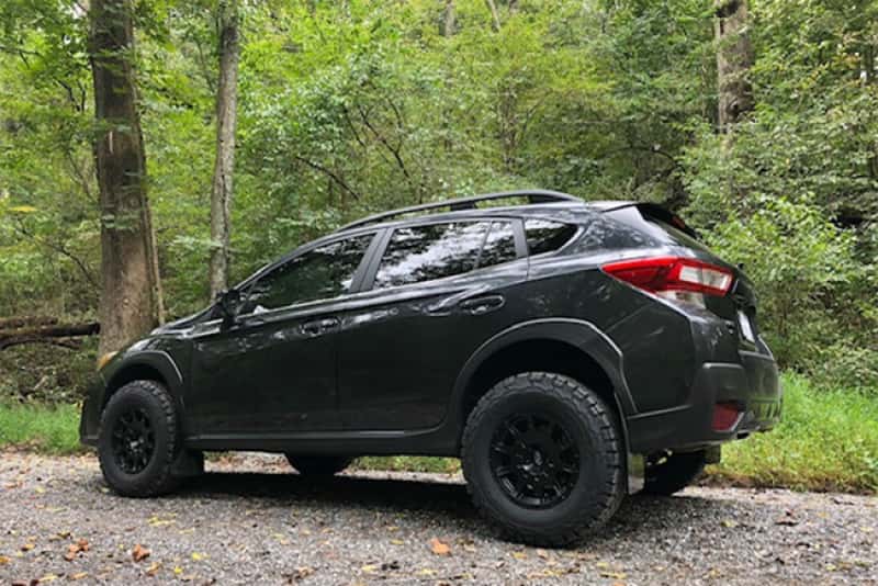 Rally Armor — Rally Armor 18-23 Subaru Crosstrek Red UR Mud Flap w/White Logo
Mud Flap - view 3